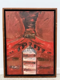 Kumi Sugai (1919-1996) Oil/Canvas