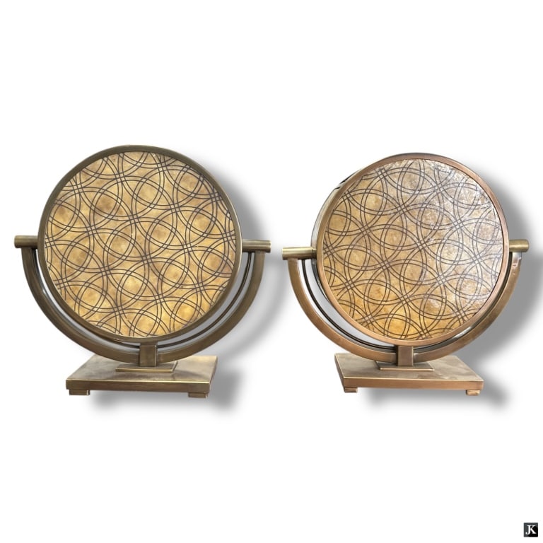 Pair of Art Deco Style Table Lamps (1 of 3)
