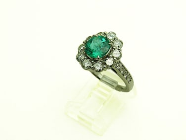 GIA 1.64 ct Brazilian Paraiba Tourmaline Platinum