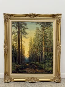 Ivan Shishkin (1832-1989) Oil/Canvas