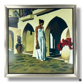 Gabriel Picart Mixed Media on Canvas, Walk, 2001