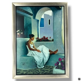 Gabriel Picart Mixed Media on Canvas "The Arcade"