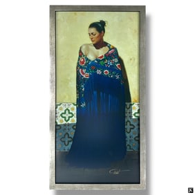 Gabriel Picart Mixed Media on Canvas "Shawl, 2006"