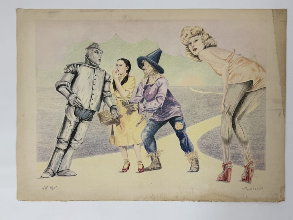 Robert Anderson (1945-2010) AP Signed Lithograph (1 of 3)