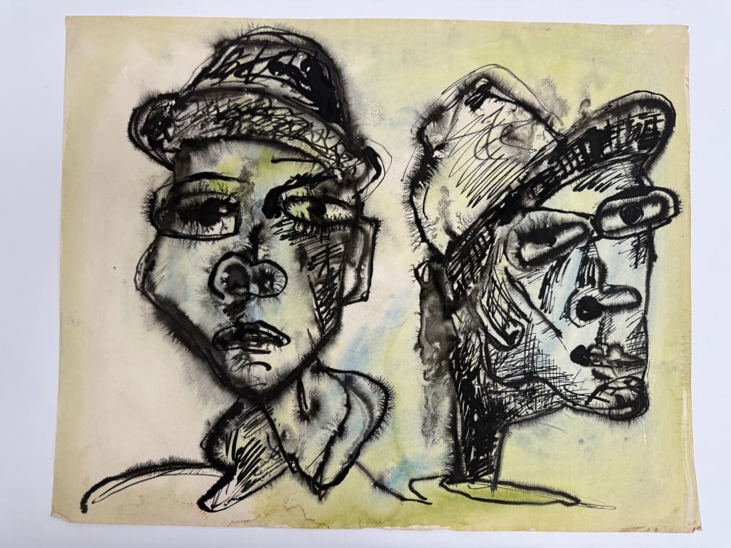 Rolph Scarlett (1889-1984) Mixed Media/Paper (1 of 3)