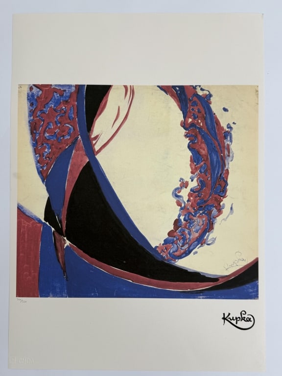 Frantisek Kupka (1871-1957) Lithograph (1 of 4)