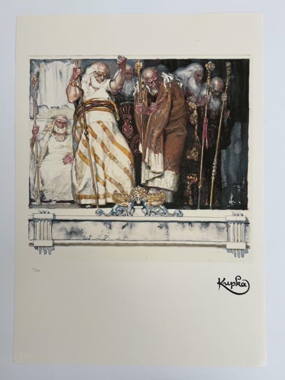 Frantisek Kupka (1871-1957) Lithograph (1 of 4)