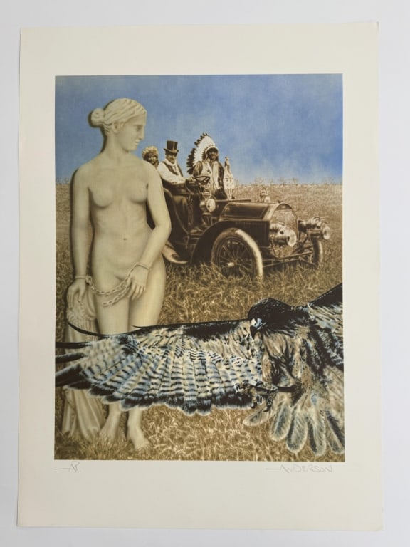 Robert Anderson (1945-2010) AP Lithograph (1 of 4)