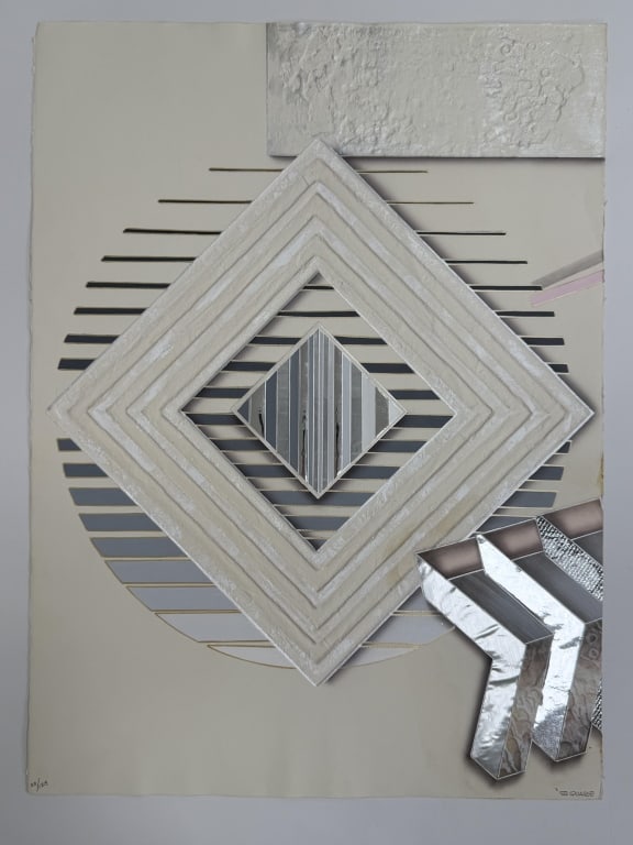 Luis Mazorra (b. 20th Century) Etching/Collage (1 of 5)