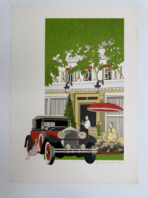 Denis Paul Noyer (b. 1940) Signed Lithograph (1 of 4)