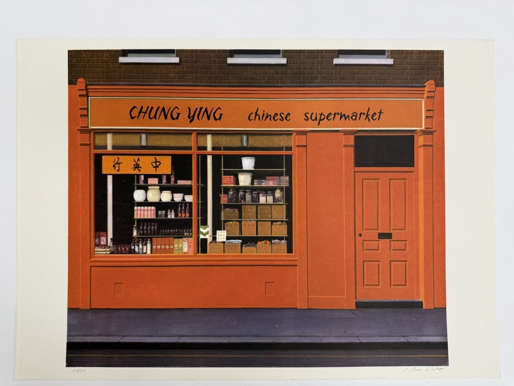 Artist Unknown Signed Lithograph (1 of 4)