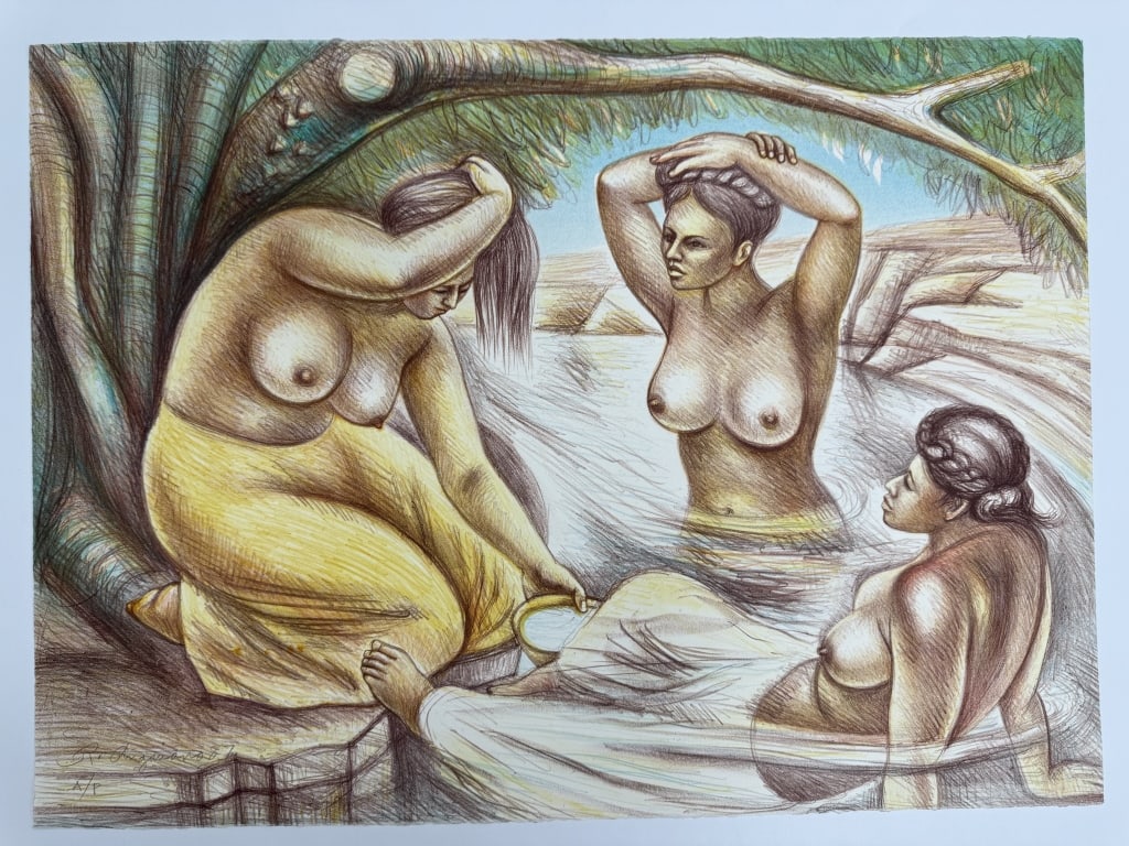 Raul Anguiano (1915-2006) AP Signed Lithograph (1 of 4)