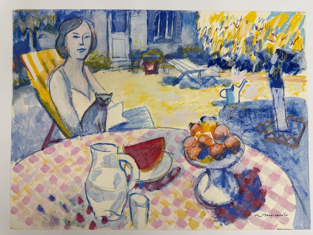 Artist Unknown Mixed Media/Paper (1 of 4)