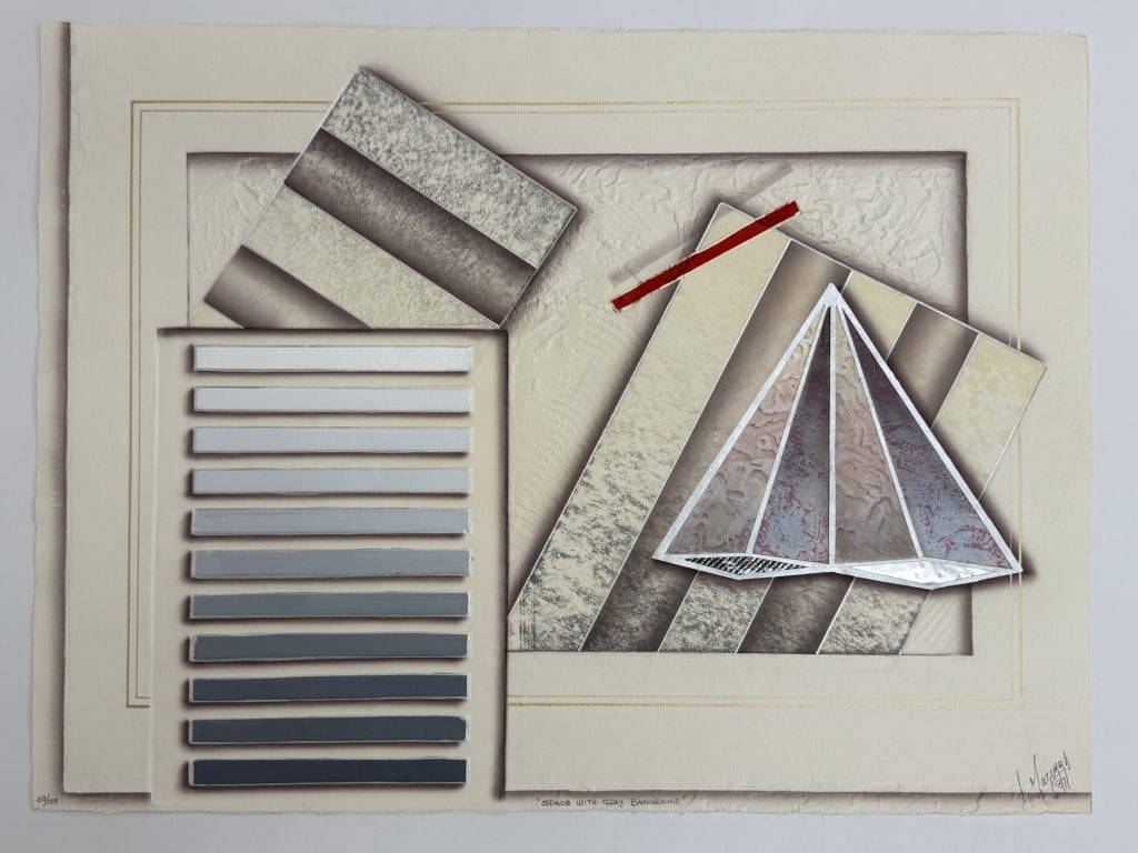 Luis Mazorra (b. 20th Century) Etching/Collage (1 of 6)