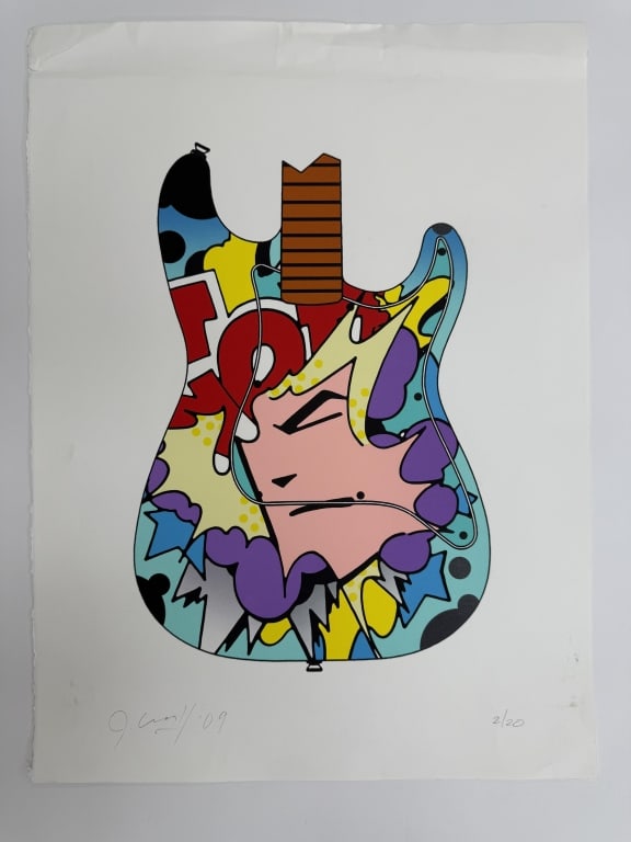 John 'Crash' Matos (b. 1961) Signed Lithograph (1 of 5)