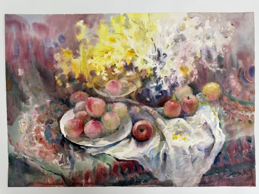 Artist Unknown Watercolor/Paper (1 of 5)