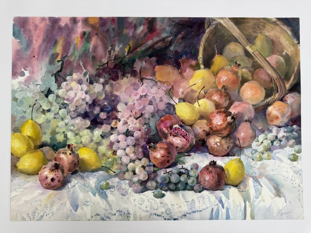 Artist Unknown Watercolor/Paper (1 of 5)