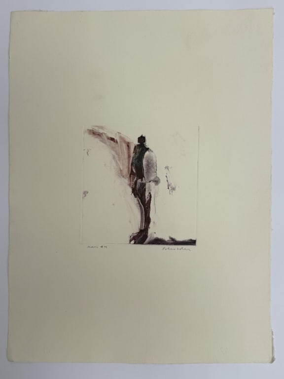 Fritz Scholder (1937-2005) Etching (1 of 4)