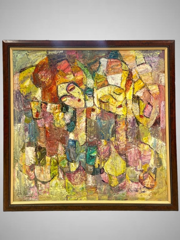 Sam Ovraiti (b.1961) Oil/Canvas (1 of 7)