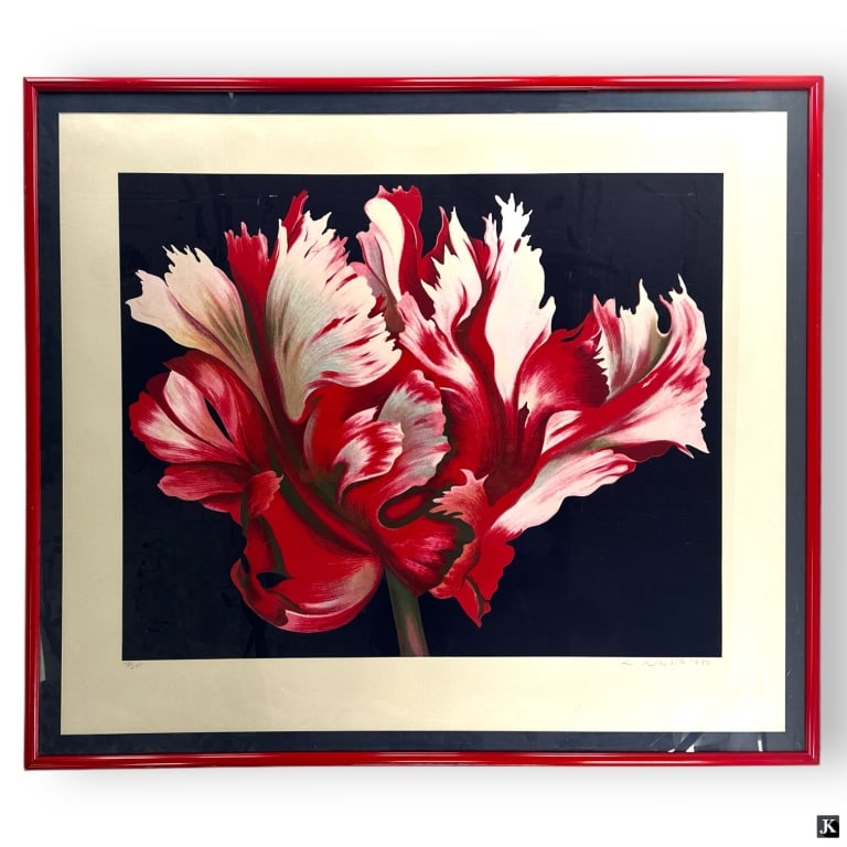 Lowell Nesbitt (USA 1933-1993) Flower Lithograph (1 of 5)