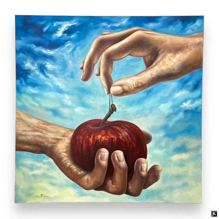 Wilfredo Barcelo Oil/Canvas "Subtle Delivery" (1 of 6)