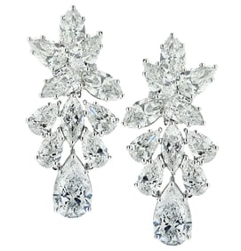 15.85 Carat Luxury Dangle Earrings
