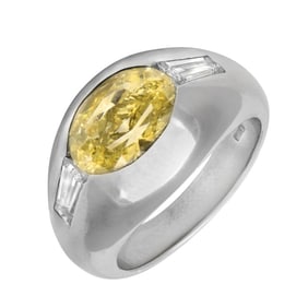 Bvlgari 2.06ct Oval Diamond Ring