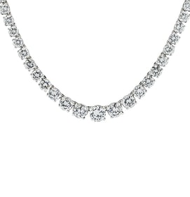23.19 Carat Diamond Riviera Necklace