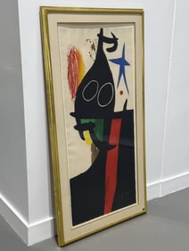 Joan Miro (1893-1983) La Sarrazin a l'etoile bleue