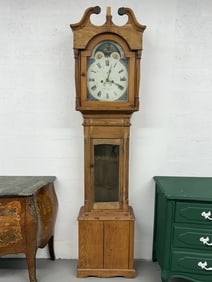 W. Scott Antique Grandfather Clock