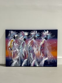 Pablo Antonio Milan Original Oil Painting