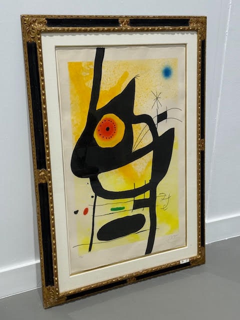 Joan Miro 1893-1983 La Femme des sables (1 of 8)