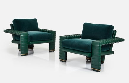 Maurizo Cecchi Style, Custom Lounge Chairs