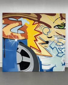 HUGE CRASH John Matos Graffiti