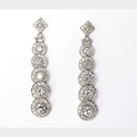 15.90 Ct Diamond Earrings