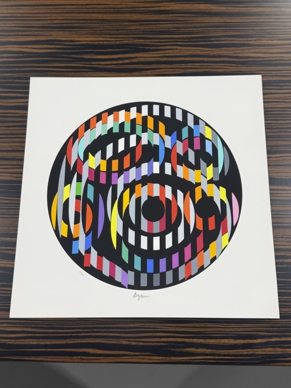 Yaacov Agam "Message of Peace" (1 of 2)