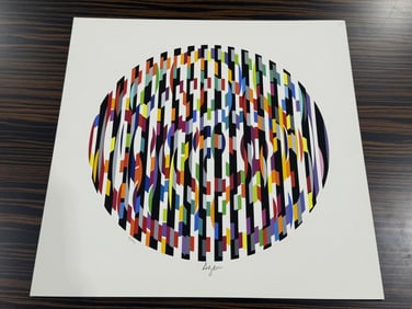Yaacov Agam "Message of Peace II"