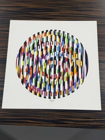 Yaacov Agam "Message of Peace "