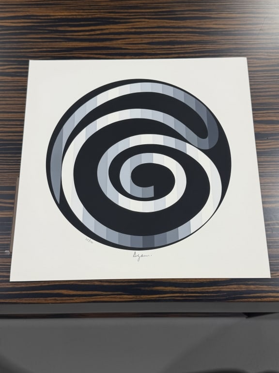 Yaacov Agam "Message of Peace" Agamograph. Co (1 of 2)