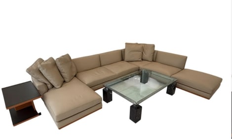 Impressive Italian Poltrona Frau Sofa