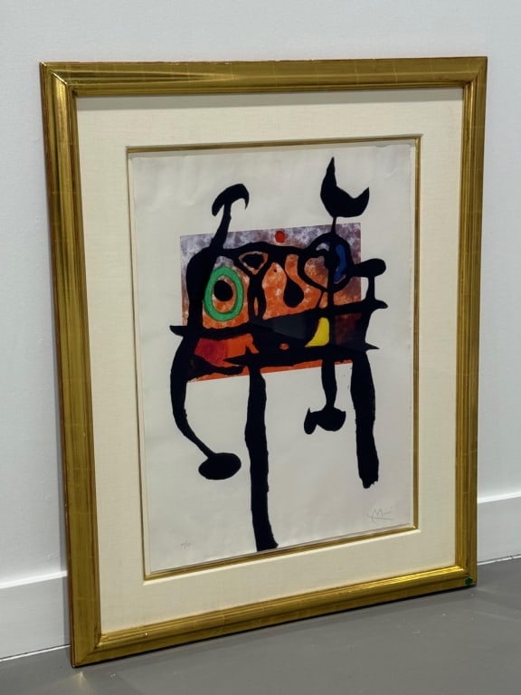 Joan Miro (1893-1983) La Samourai (1 of 9)