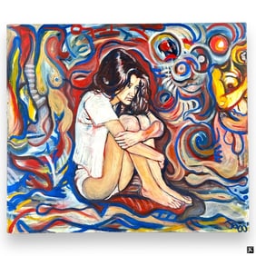 Jarrett Arnold (USA B1974) Oil Painting On Canvas