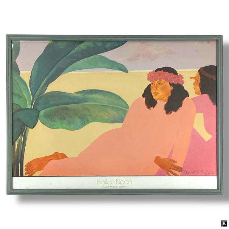 Pegge Hopper Gallery Kailua Noon Poster, Signed (1 of 5)