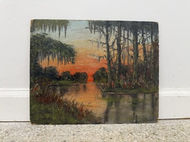 Artist Unknown Oil/Board