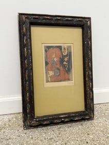 Johnny Friedlaender (1912-1992) Aquatint Etching