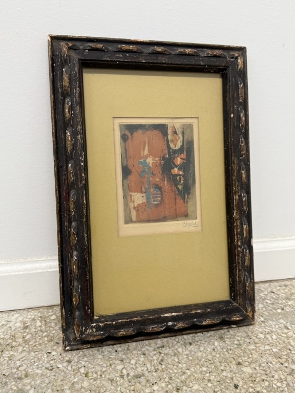 Johnny Friedlaender (1912-1992) Aquatint Etching (1 of 4)