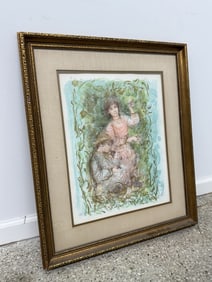 Edna Hibel (1917-2014) Signed Lithograph