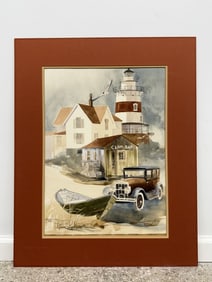 Dennis Alton Watercolor/Paper