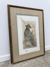 Edna Hibel (1917-2014) Signed Lithograph