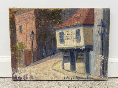 Hildegarde Hamilton (1898-1970) Oil/Canvas